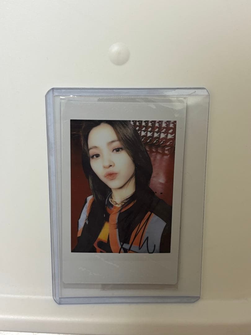 リュジン チェキ 直筆サイン