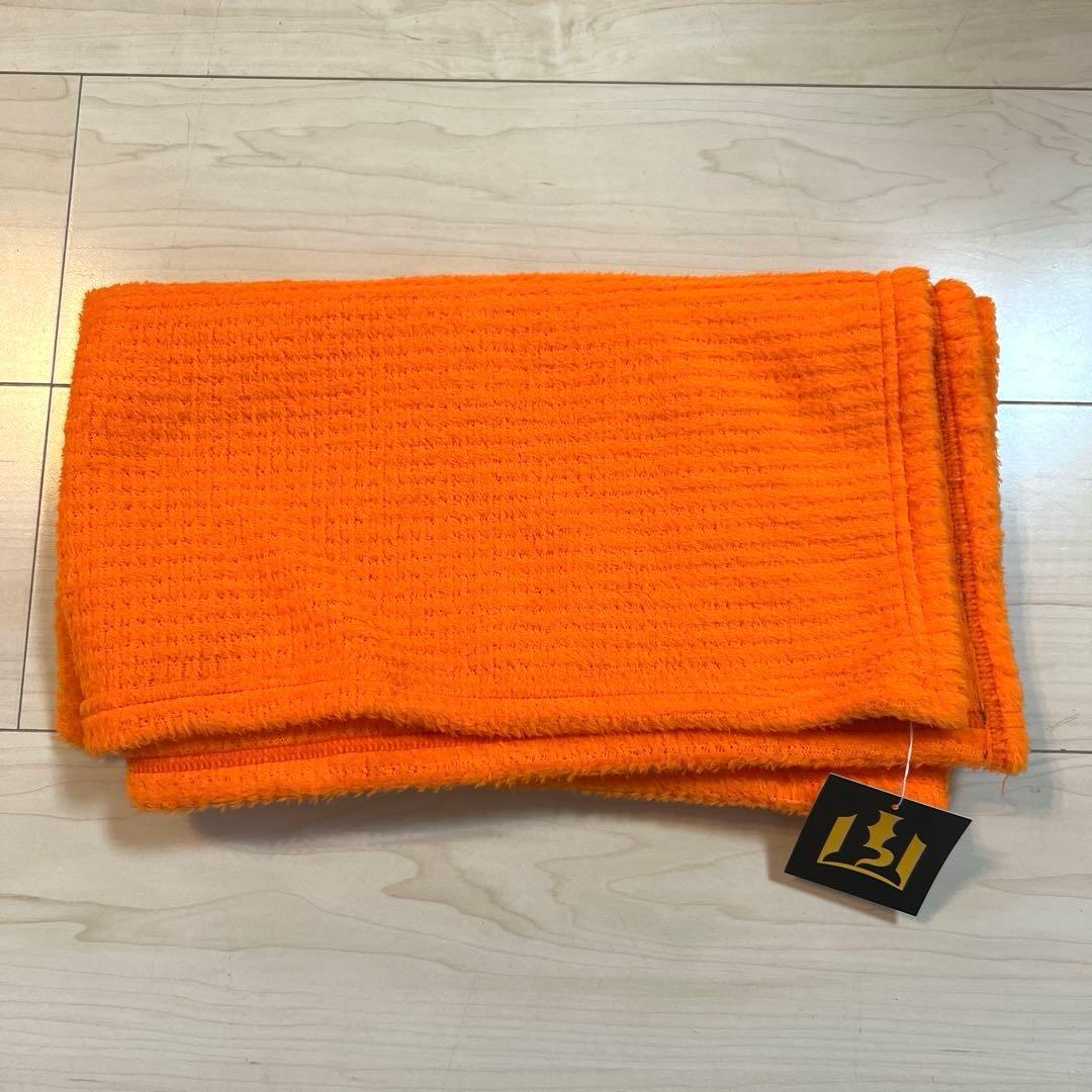 山荘飯島　「山」　アルファマフラー　オレンジ