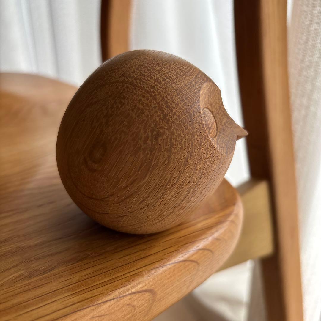 希少　HISA-CRAFT 旭川　木製　オブジェ フクロウ　ヒサクラフト