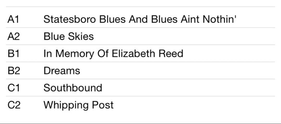 ◾️極美盤◾️1990年未発表ライブ放送用マスター3LP■THE ALLMAN BR