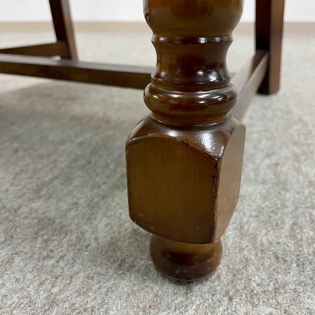 【カリモク】\"コロニアル\"CC3400 肘付食堂椅子 No.5