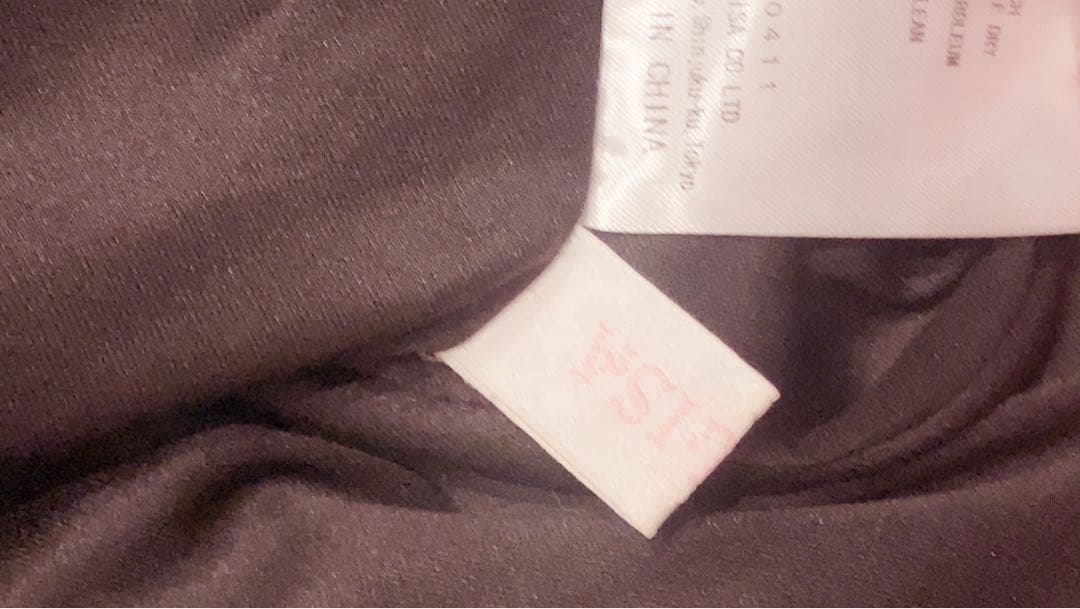 lizlisa はしごリボンチェックティアードスカパン