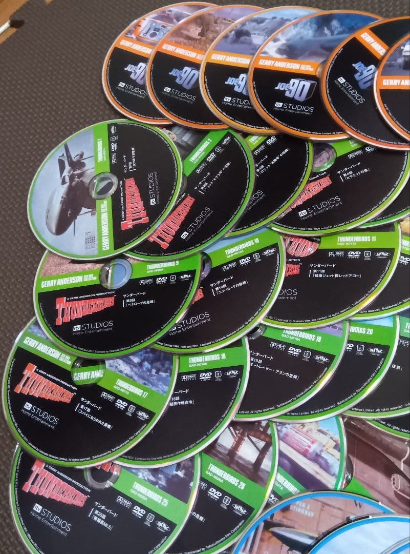 ナカヤマナイト様 ジェリー・アンダーソンSF特撮シリーズ DVDコレクション