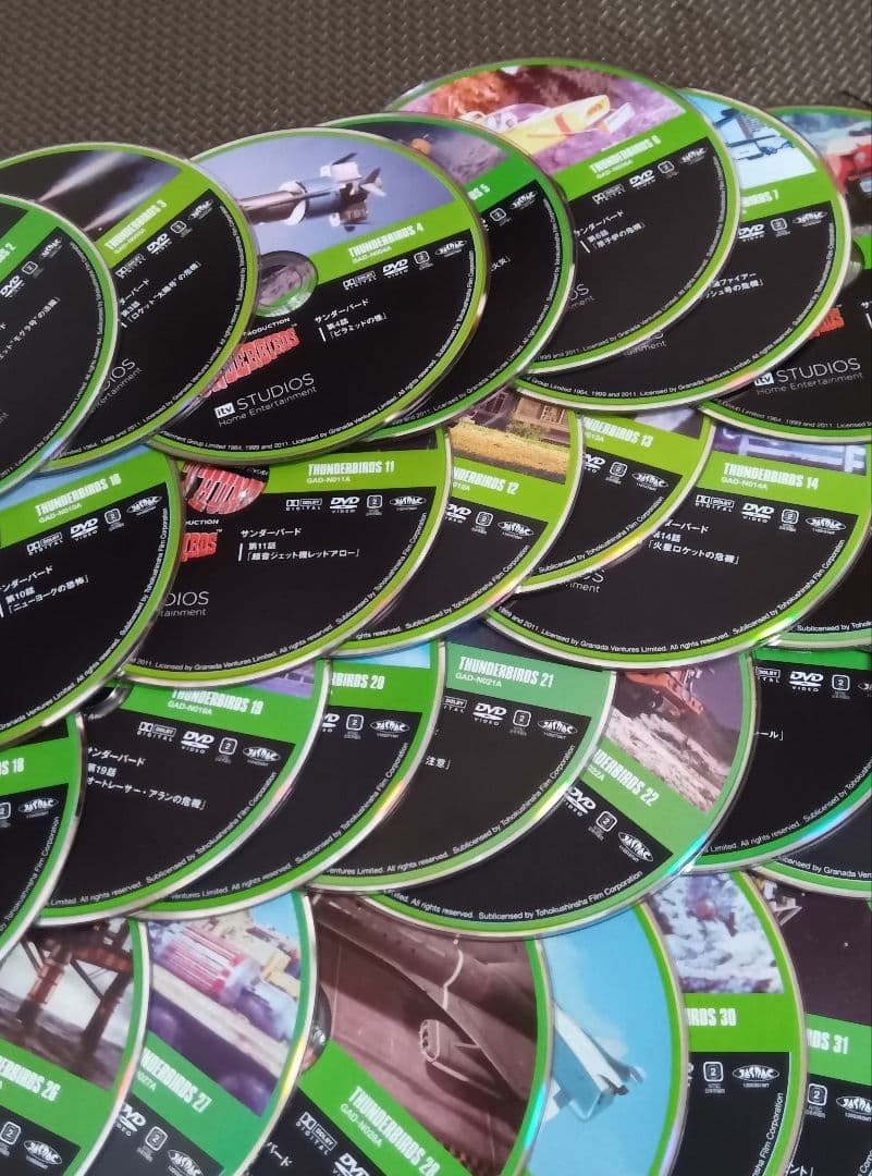 ナカヤマナイト様 ジェリー・アンダーソンSF特撮シリーズ DVDコレクション