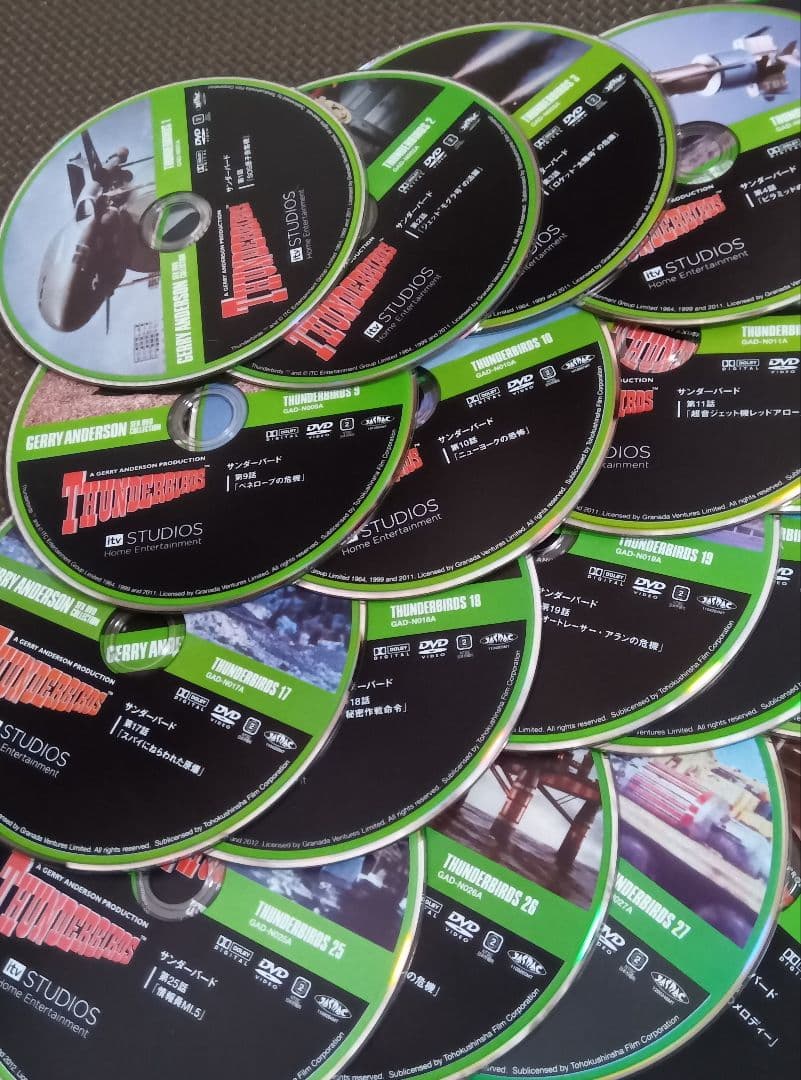 ナカヤマナイト様 ジェリー・アンダーソンSF特撮シリーズ DVDコレクション
