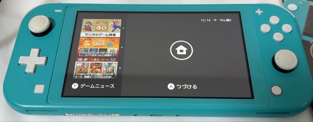 Nintendo Switch Lite ターコイズ 本体（動作品）