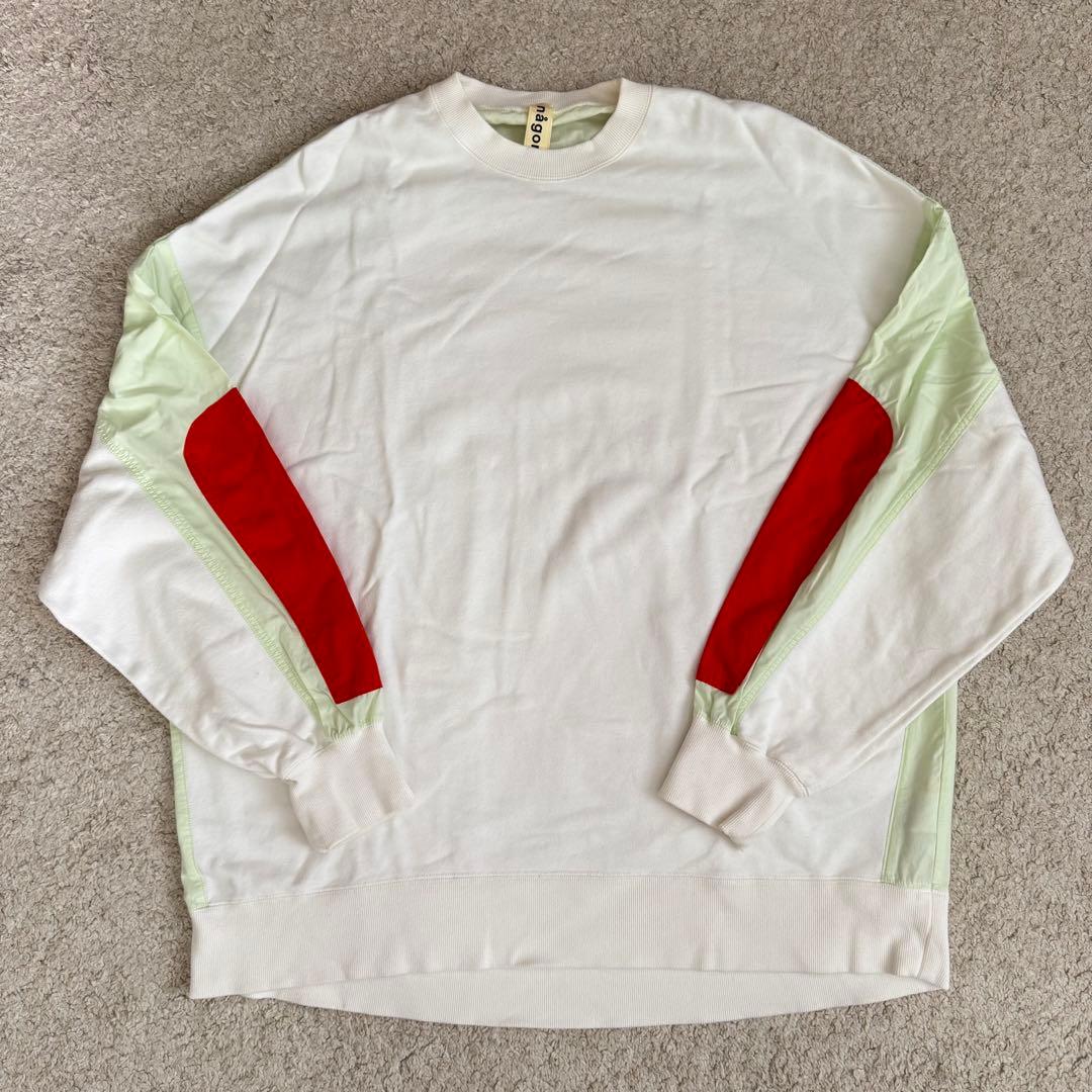 nagonstans トレーナー サイズ38 ホワイト