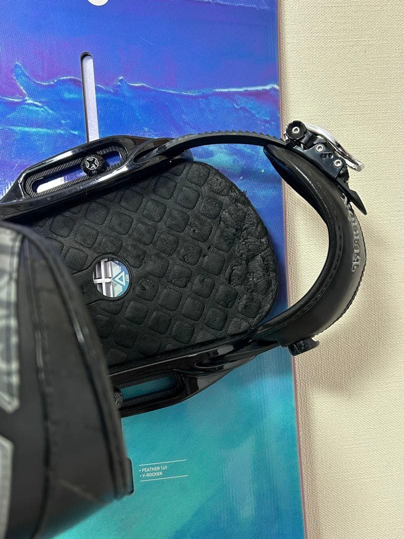 burton FEATHER 149 STILETTO est Ｍ カバー付き