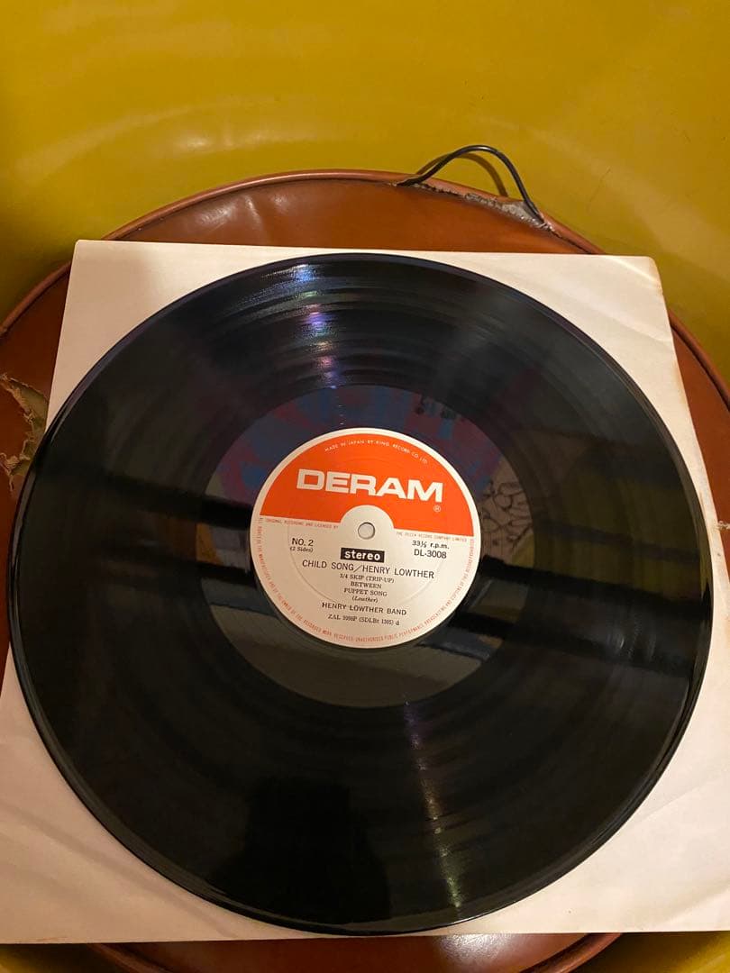 洋楽 HENRY LOWTHER BAND CHILD SONG LP