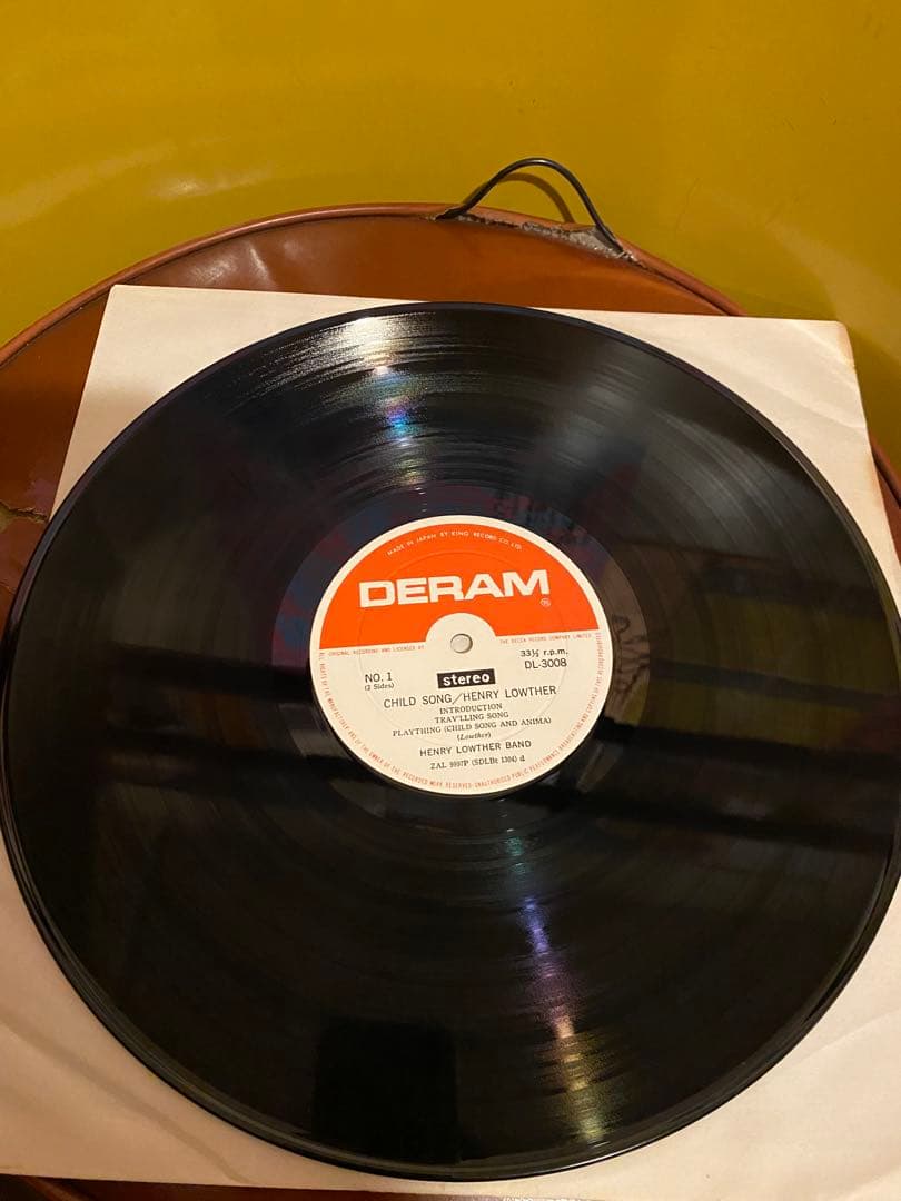 洋楽 HENRY LOWTHER BAND CHILD SONG LP