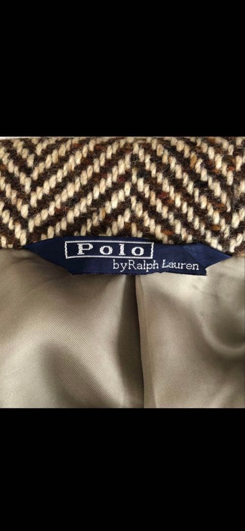 POLO RALPH LAUREN ラルフローレン ツイード ウール コート