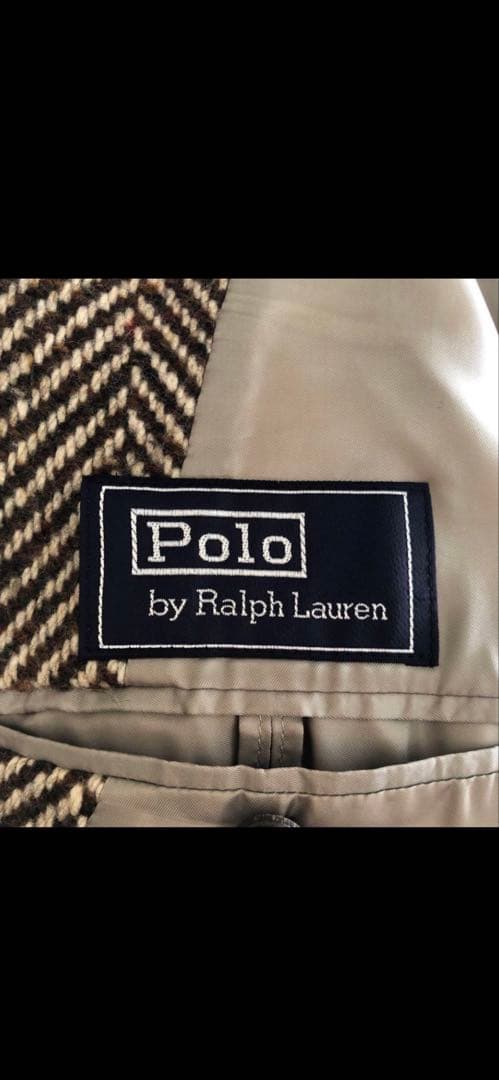 POLO RALPH LAUREN ラルフローレン ツイード ウール コート