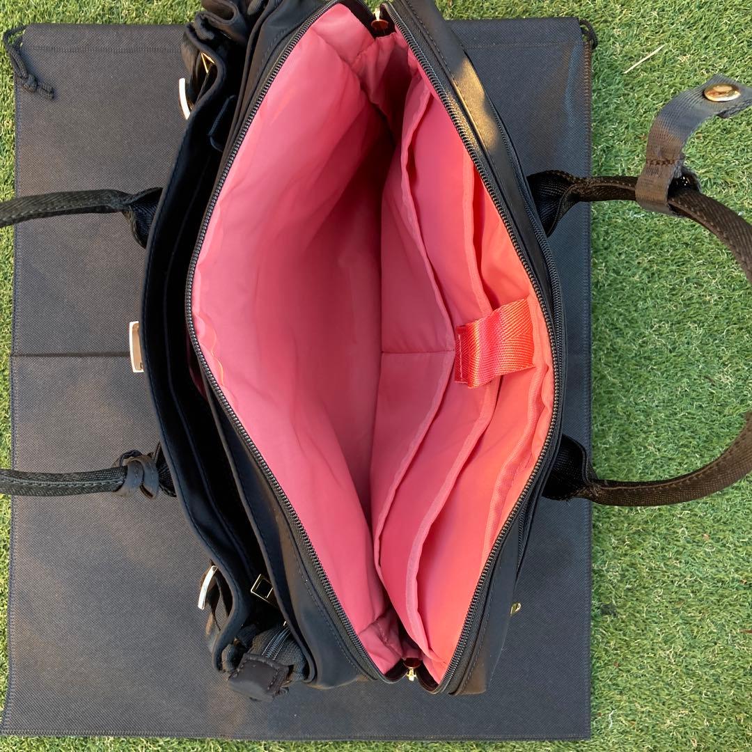 セレーンエーテルPASSION36 BLACK 高級　ビジネバッグ