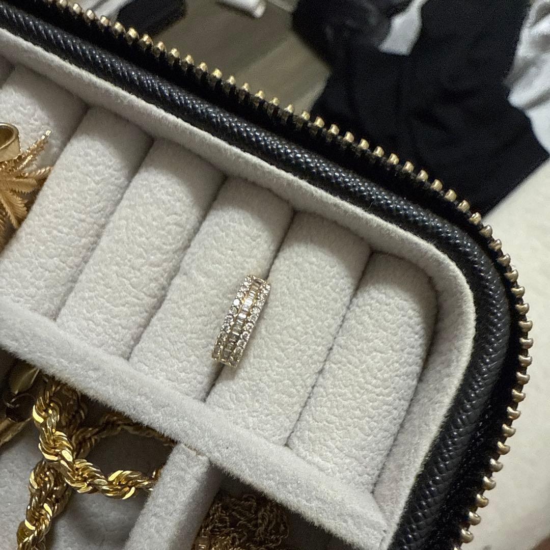 AVALANCHE アヴァランチ　10K イエローゴールド ダイヤモンド ピアス