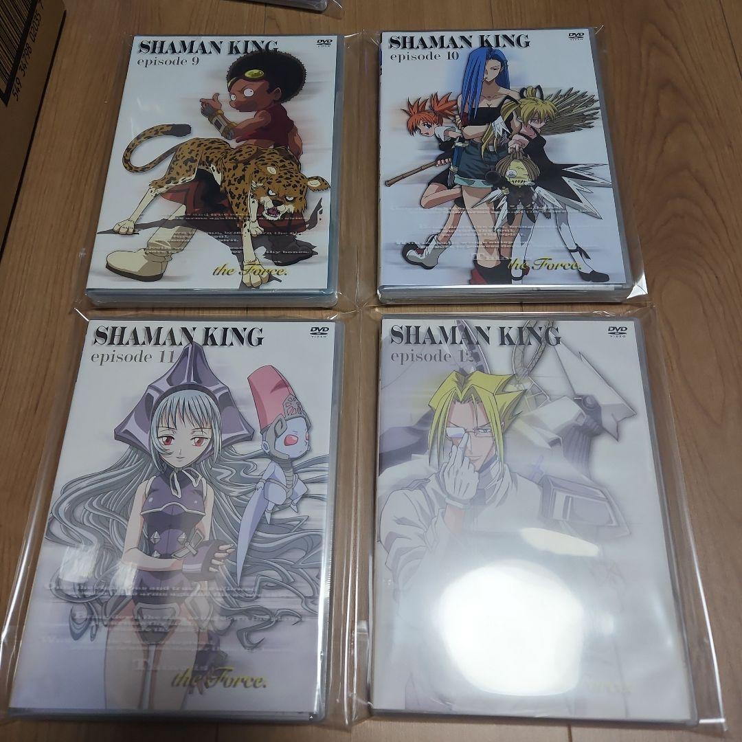 未開封　シャーマンキング　DVD 1～１６全巻セット