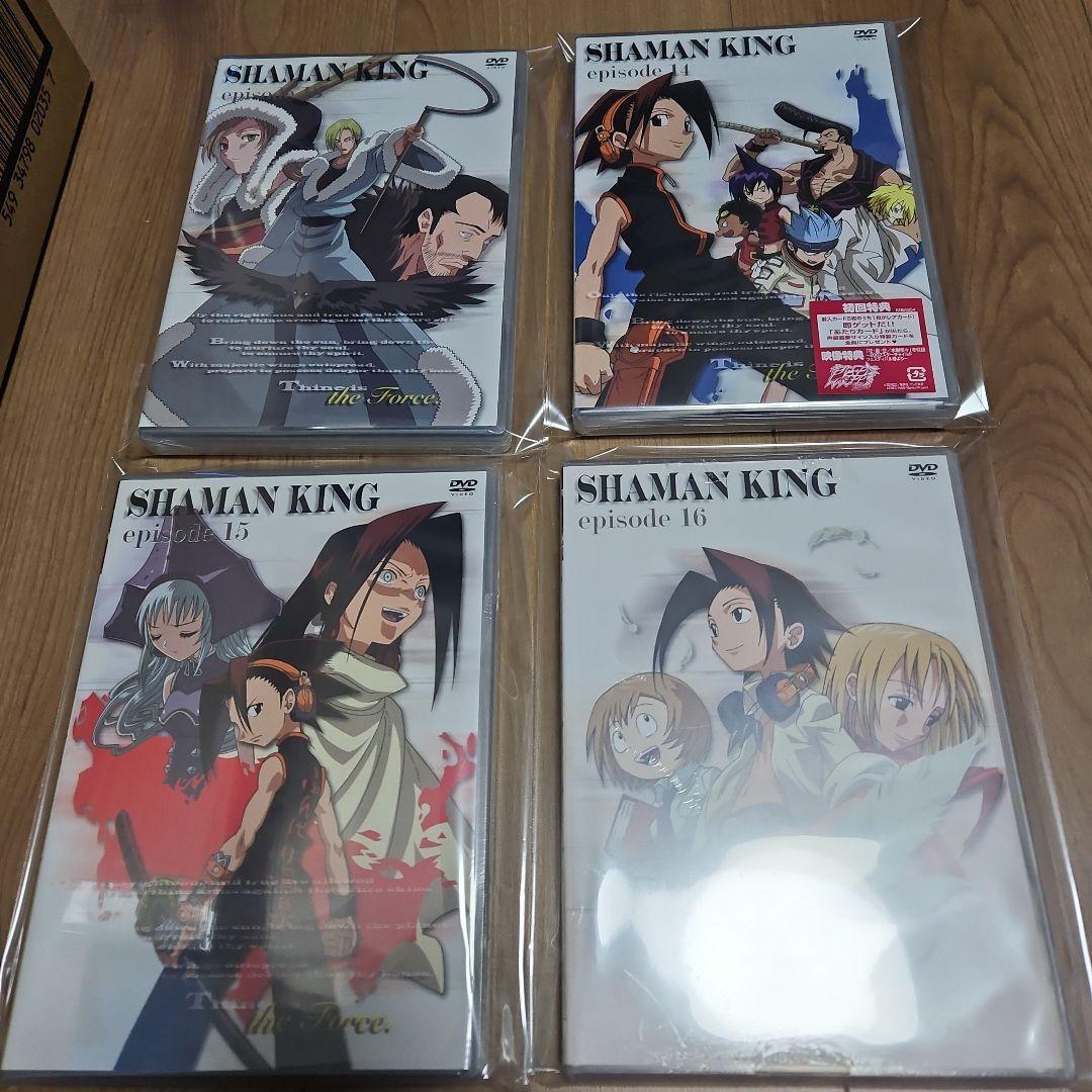 未開封　シャーマンキング　DVD 1～１６全巻セット