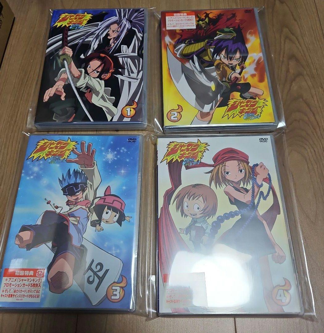 未開封　シャーマンキング　DVD 1～１６全巻セット
