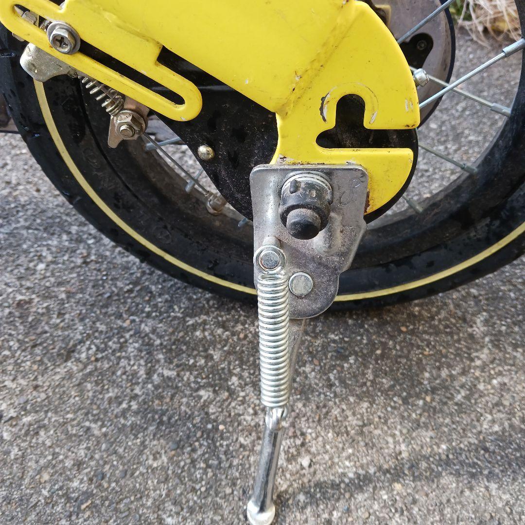 へんしんバイク　12インチ　イエロー　スタンド付き　工具付き　仙台