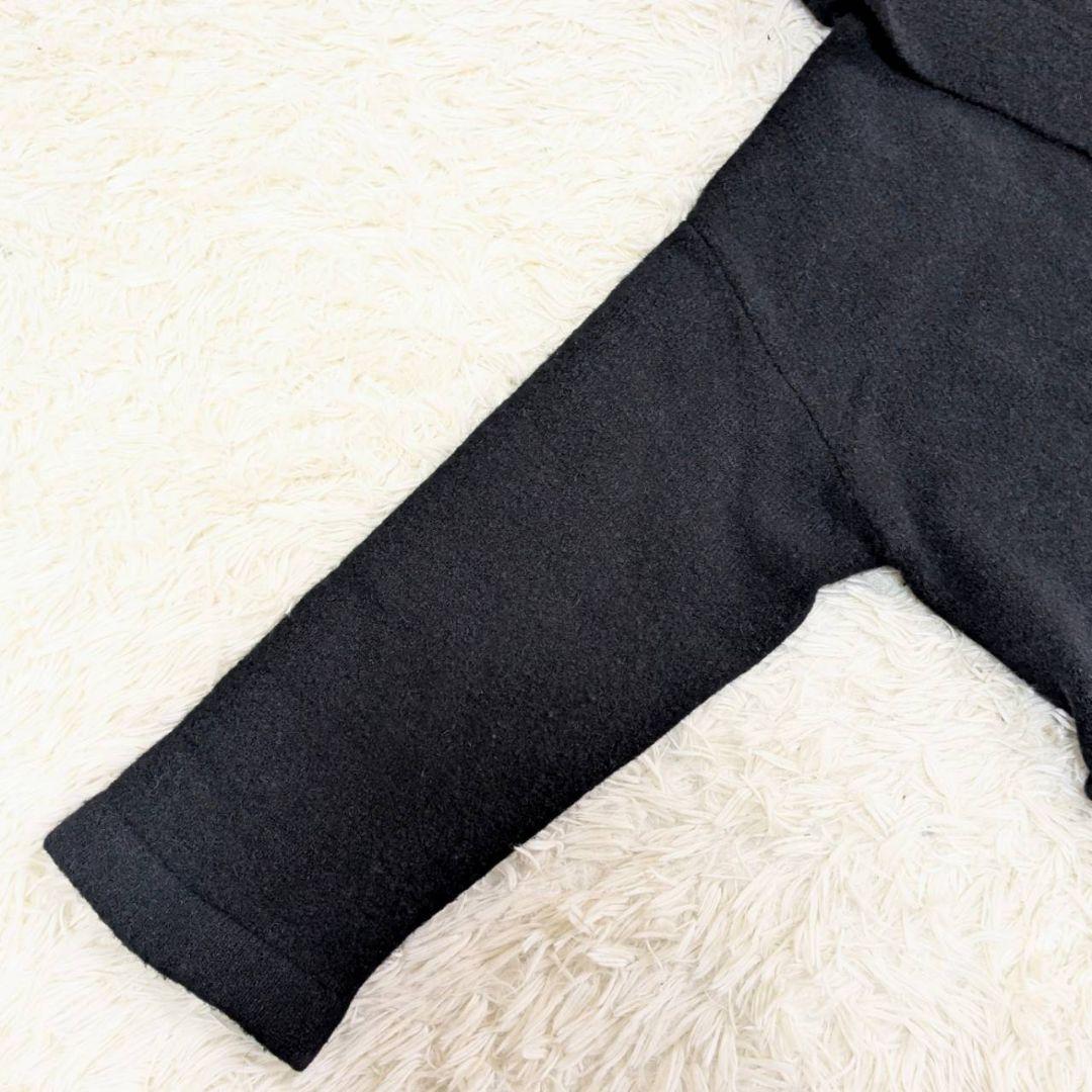 ヴェリテクール コンプレッション 圧縮 ロング コート 黒 フリーサイズ