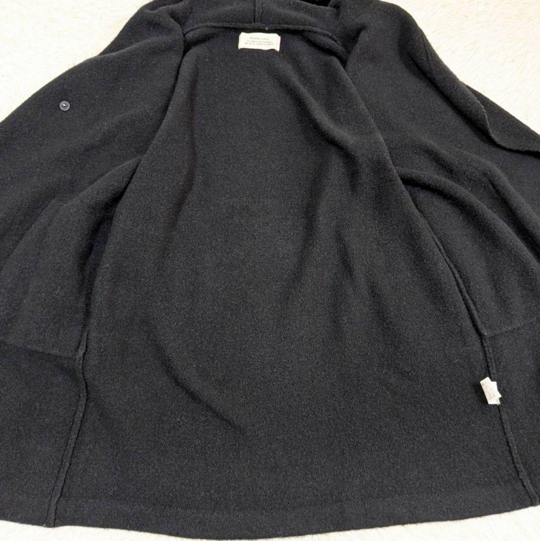 ヴェリテクール コンプレッション 圧縮 ロング コート 黒 フリーサイズ