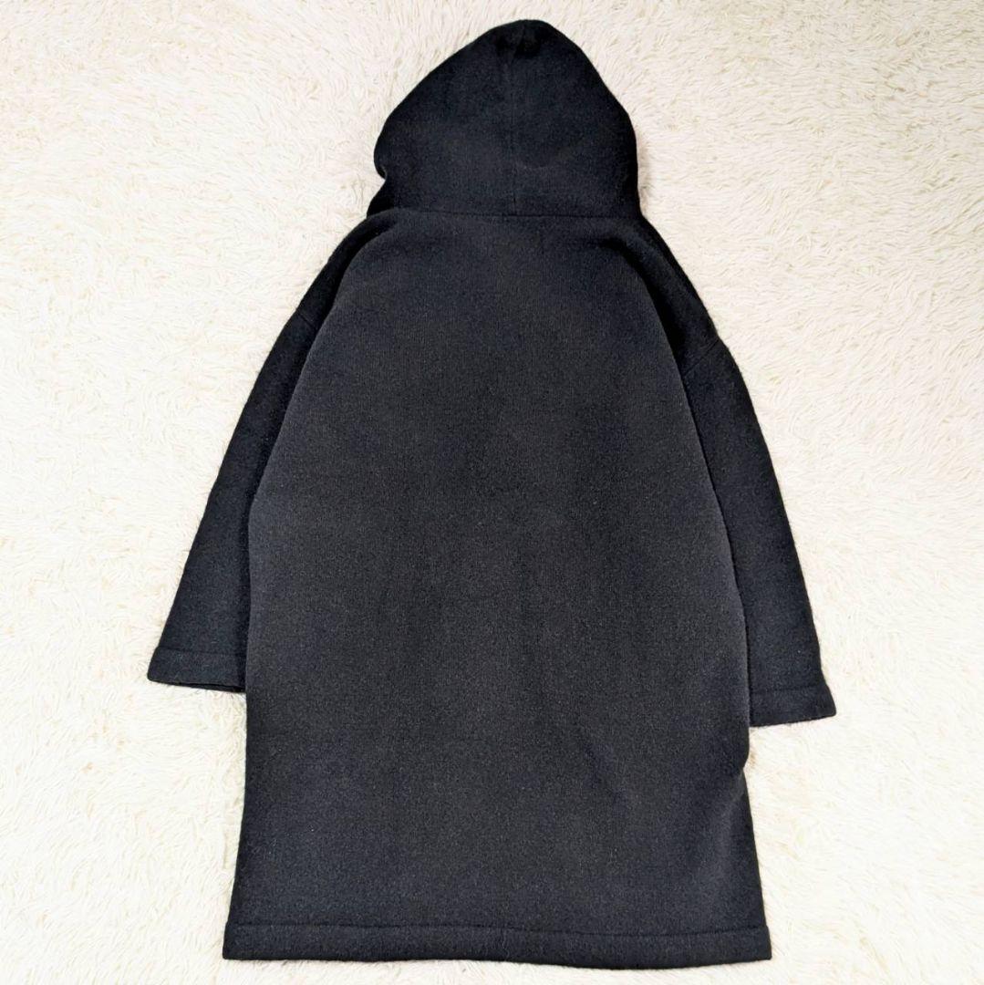 ヴェリテクール コンプレッション 圧縮 ロング コート 黒 フリーサイズ