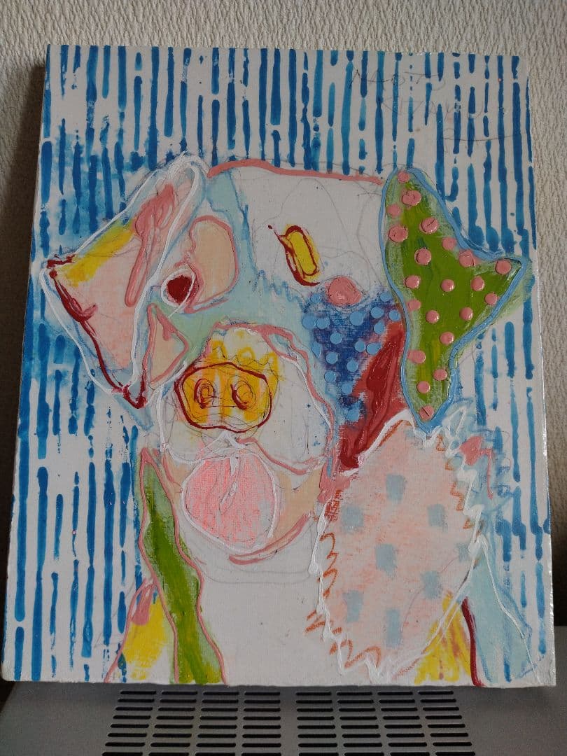 北村直登 犬 2016年 原画