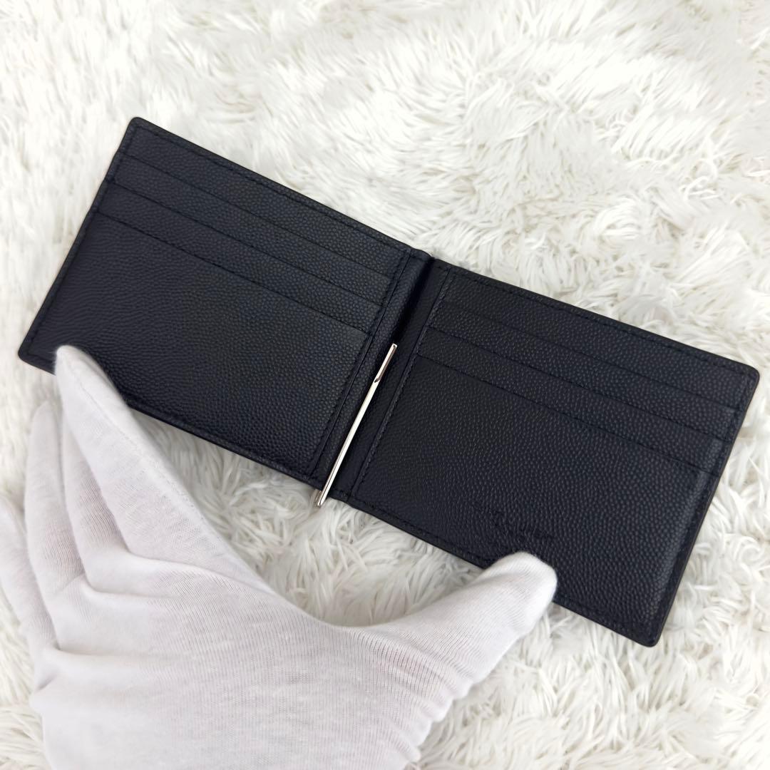 極美品✨Saint Laurent サンローラン 財布 マネークリップ