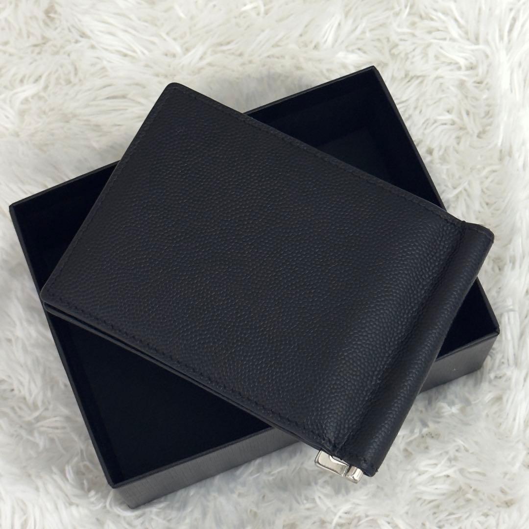 極美品✨Saint Laurent サンローラン 財布 マネークリップ