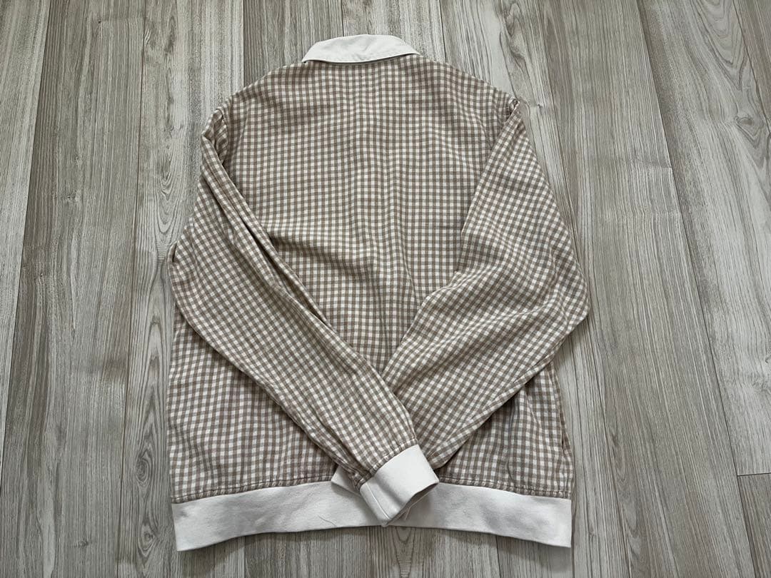 トップス supreme Gingham L/S Polo