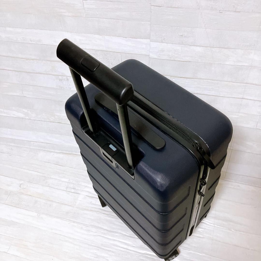 無印良品 キャリーケース ネイビー 36L 機内持ち込み スーツケース 美品