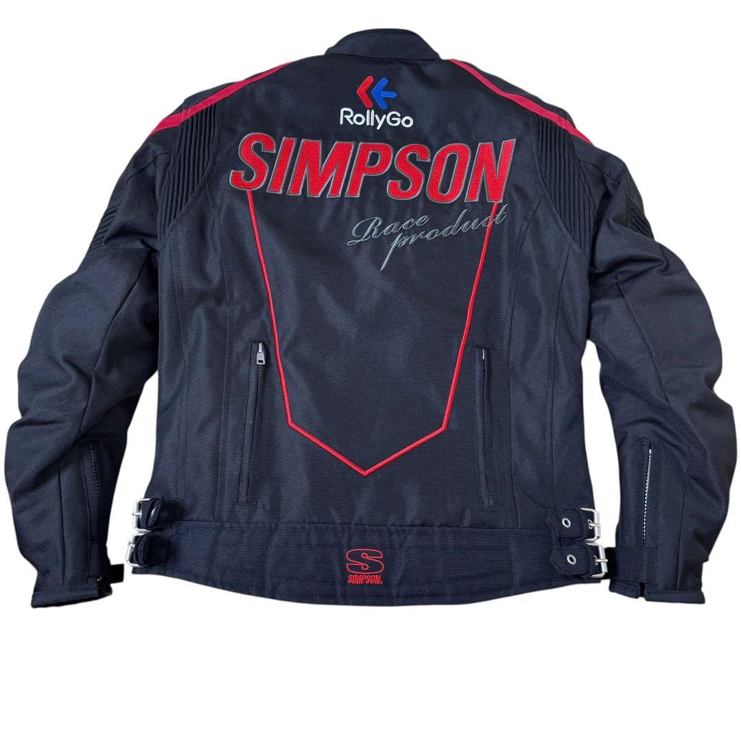 極美品 SIMPSONシンプソン 60周年記念ジャケット プロテクター有 M