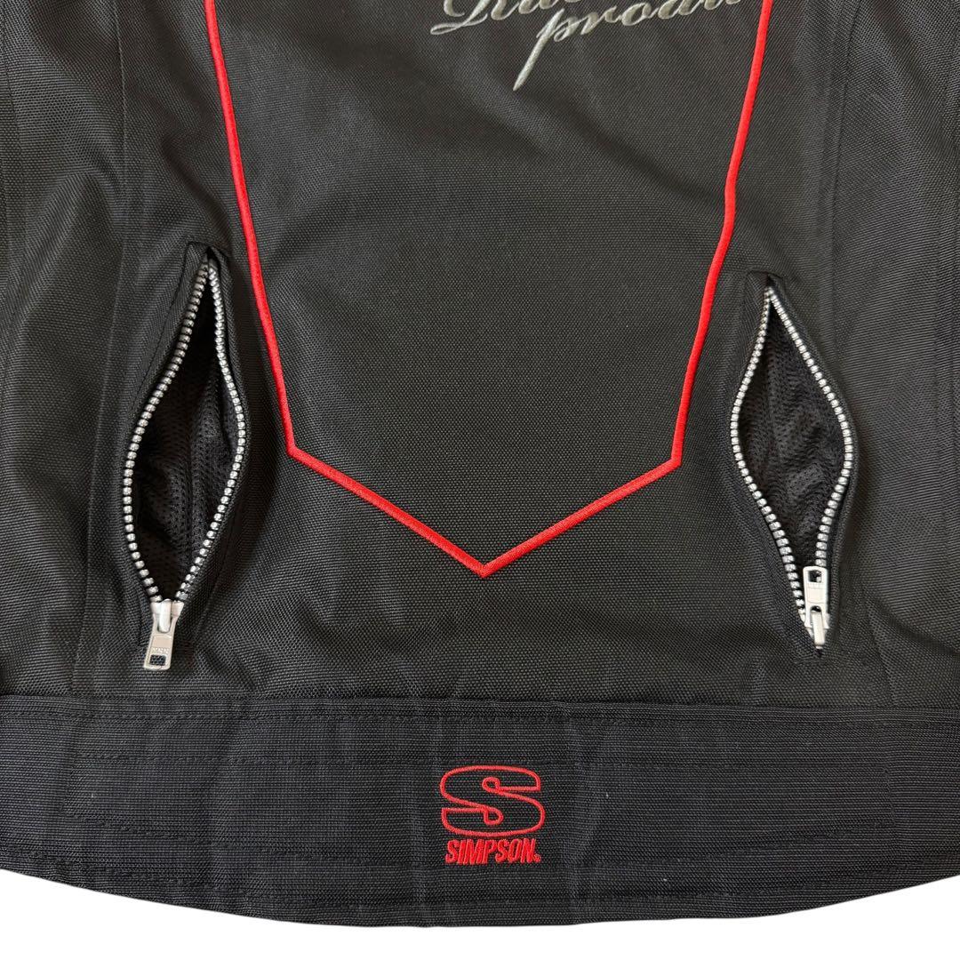 極美品 SIMPSONシンプソン 60周年記念ジャケット プロテクター有 M