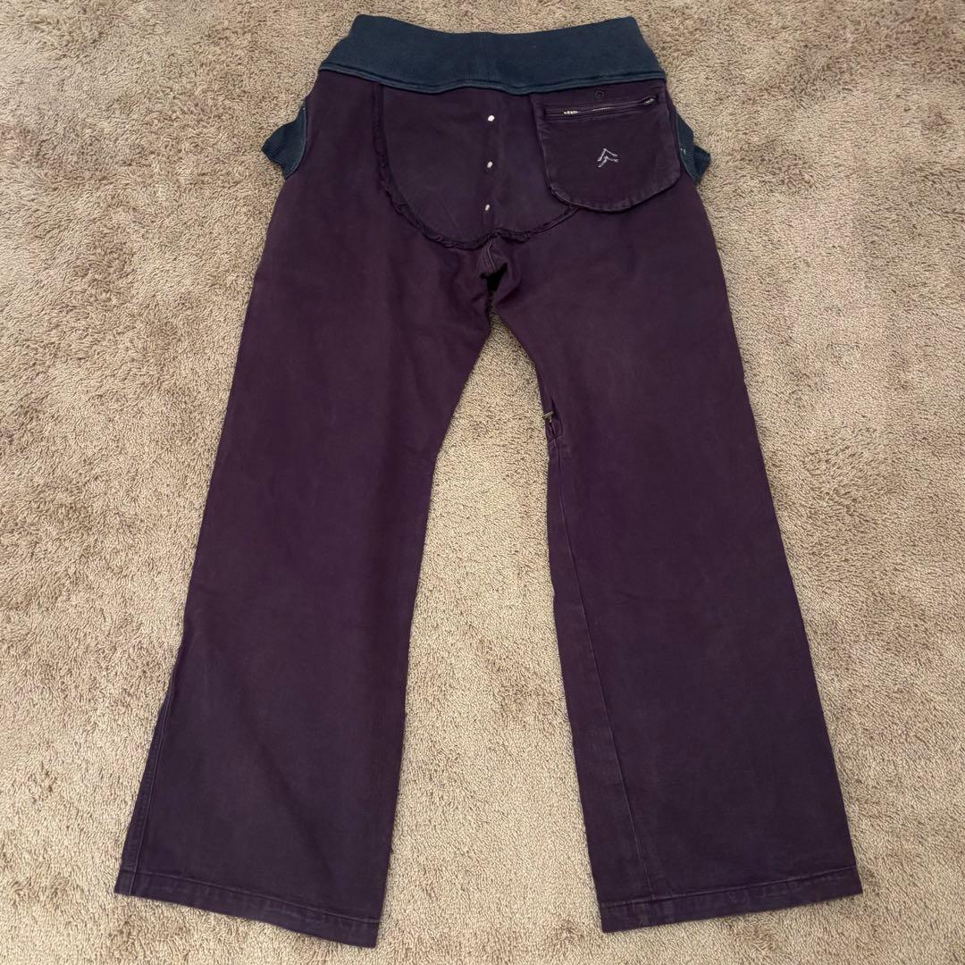 希少 KAPITAL キャピタル ヌーベルパンツ パープル M
