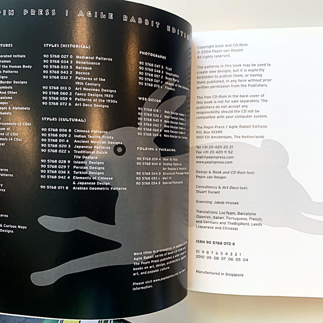 ART DECO アールデコデザイン　装飾芸術設計CD-ROM付き