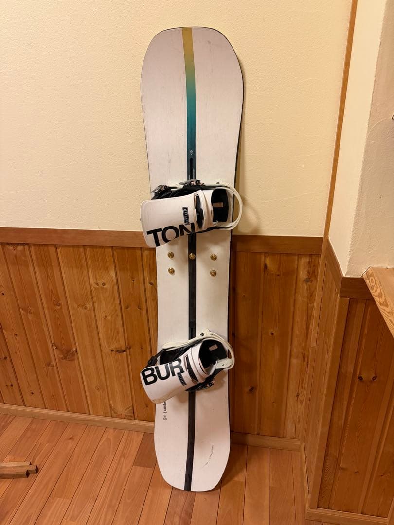 BURTON スノーボード イエロー　156