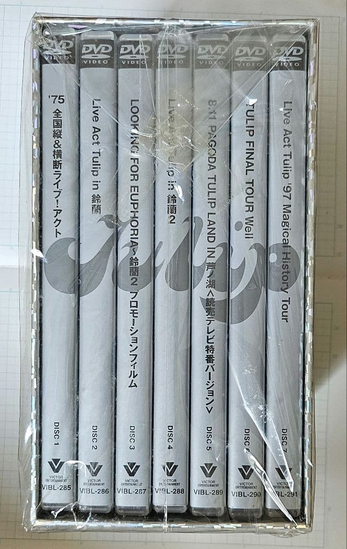 TULIP THE FILMS DVD BOX　７枚組