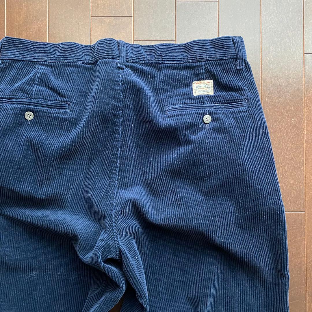 80年代 Polo Ralph Lauren 太ウネコーデュロイパンツ
