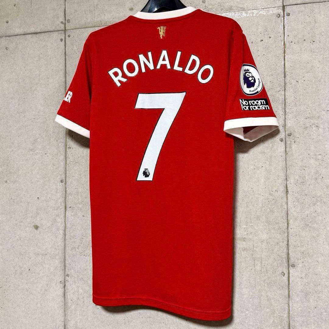 【極美品！】21/22 マンチェスター・U ♯7 C・ロナウド【Lサイズ】