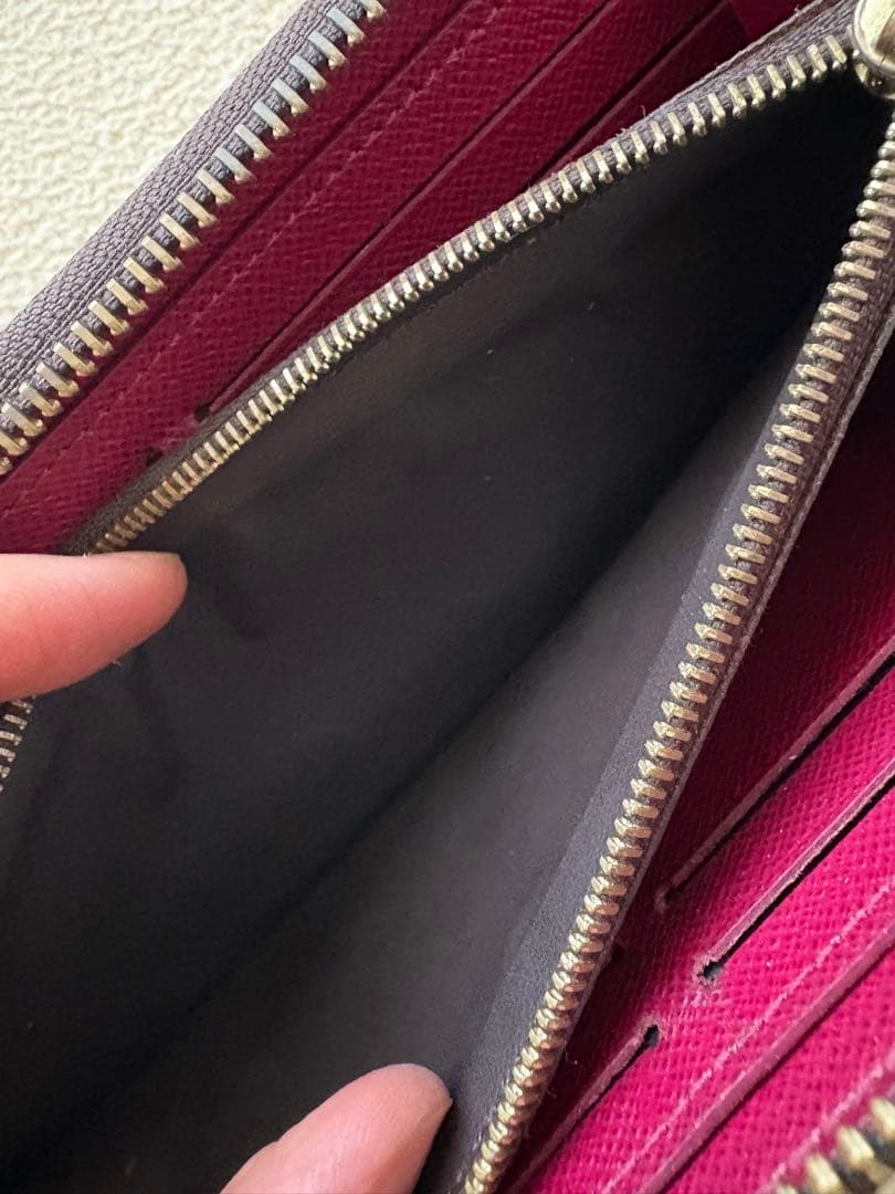 Louis Vuitton 長財布 クレマンスフューシャ