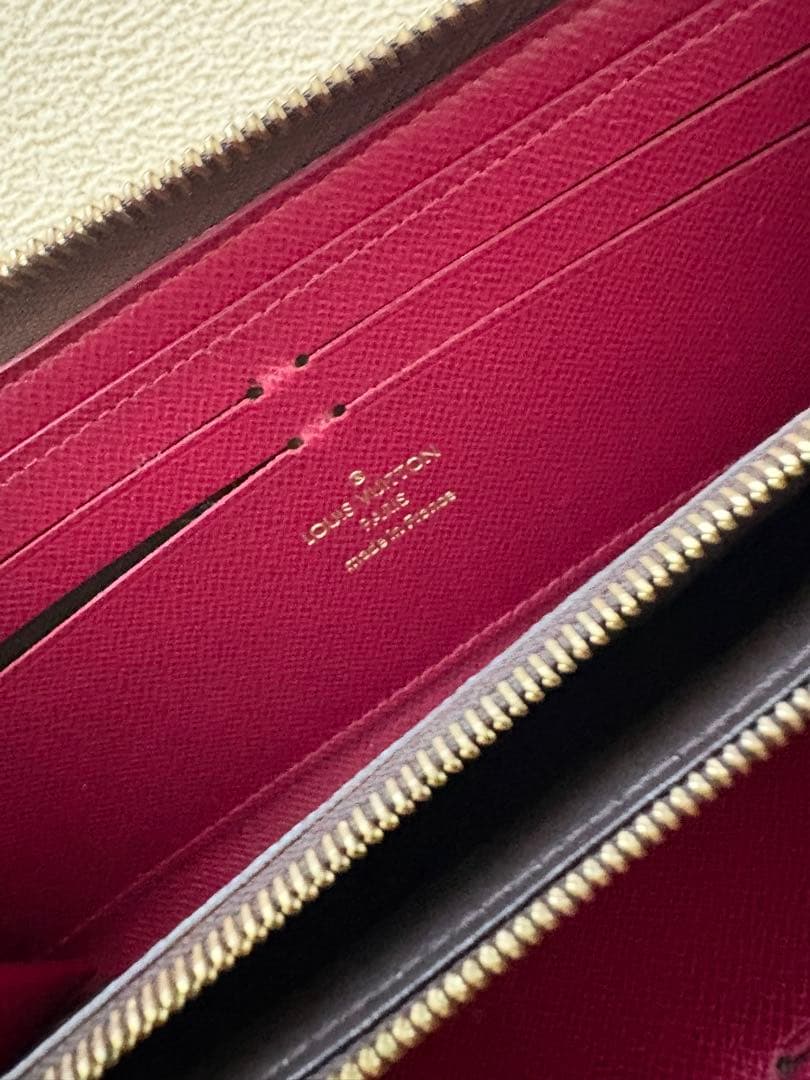 Louis Vuitton 長財布 クレマンスフューシャ