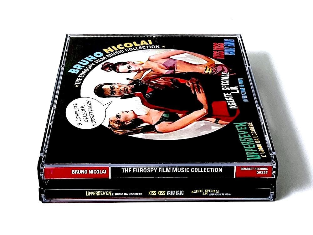 廃盤 500枚限定盤 ブルーノ・ニコライ ユーロ・スパイ映画 サウンドトラック