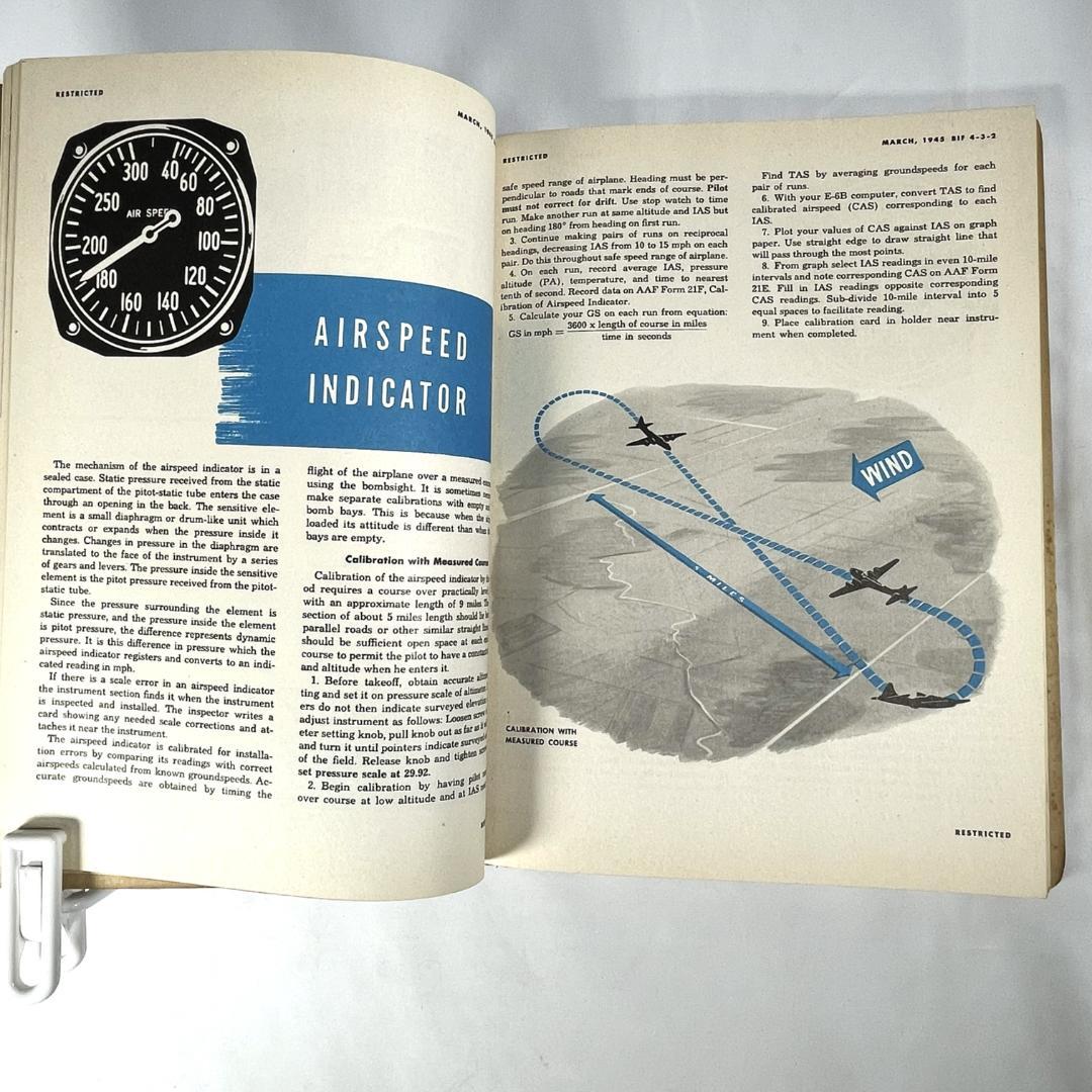 超希少 アメリカ陸軍航空隊 爆撃手情報ファイル US AAF BIF 1945年