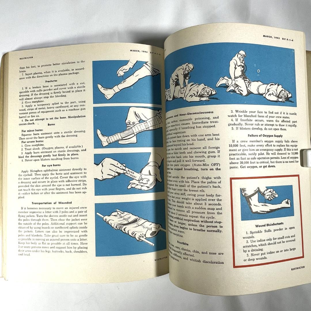 超希少 アメリカ陸軍航空隊 爆撃手情報ファイル US AAF BIF 1945年