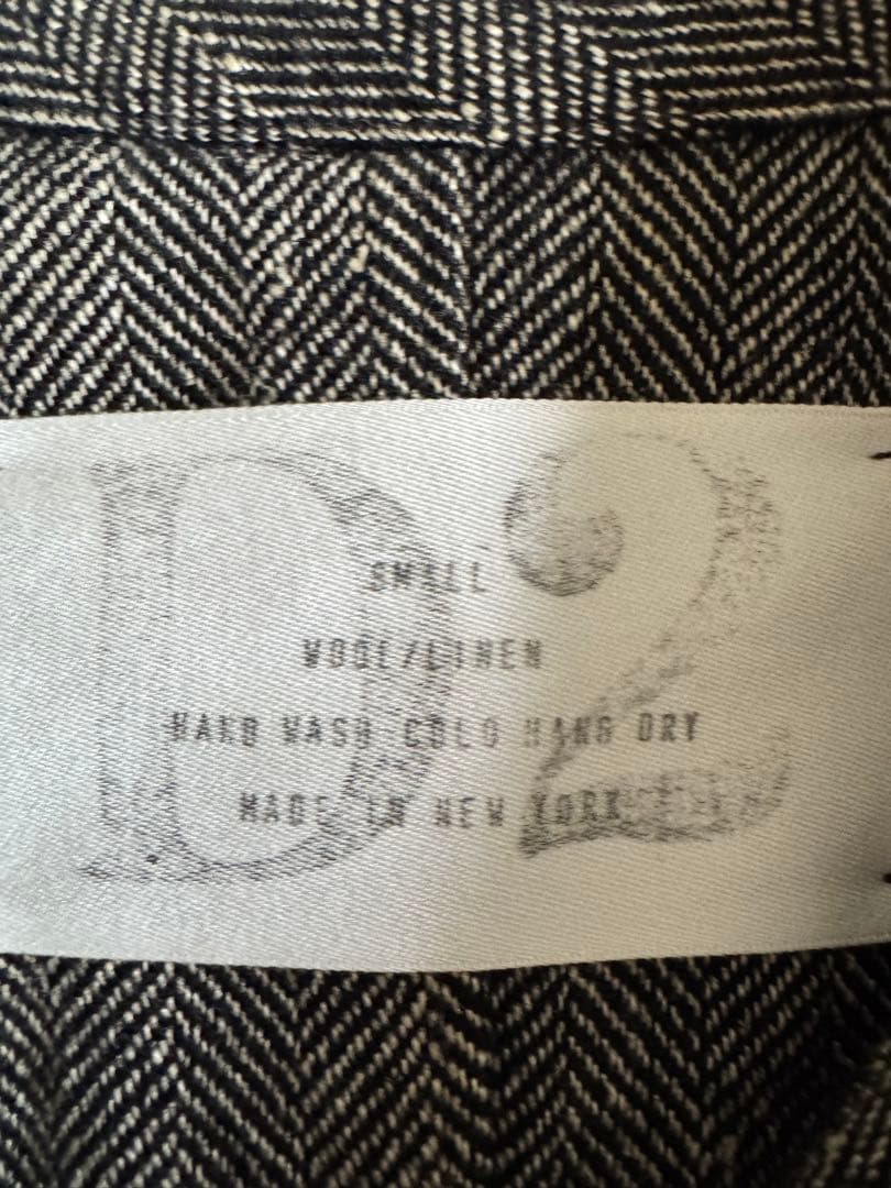DseconD Linen Work Jacket 訳あり一点物