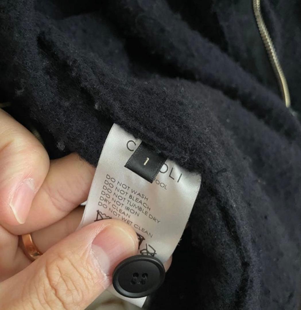 COMOLI 23AW縮絨ウールミリタリージャケット 1