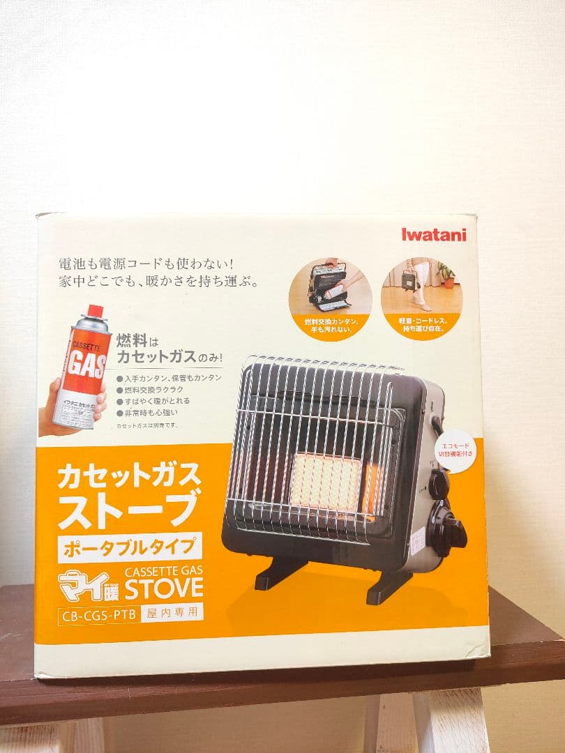Iwatani カセットガスストーブ CB-CGS-PTB