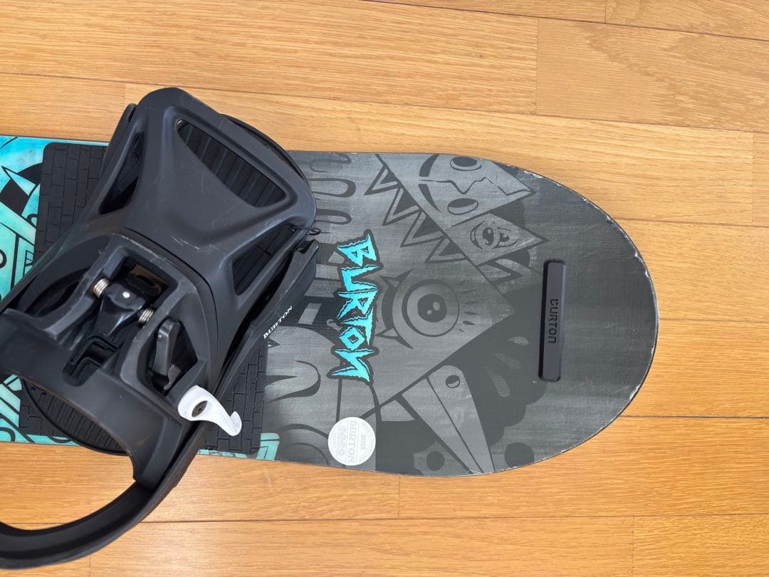 バートンステップオンキッズスノーボード板とブーツ25cmとビンディング3点セット