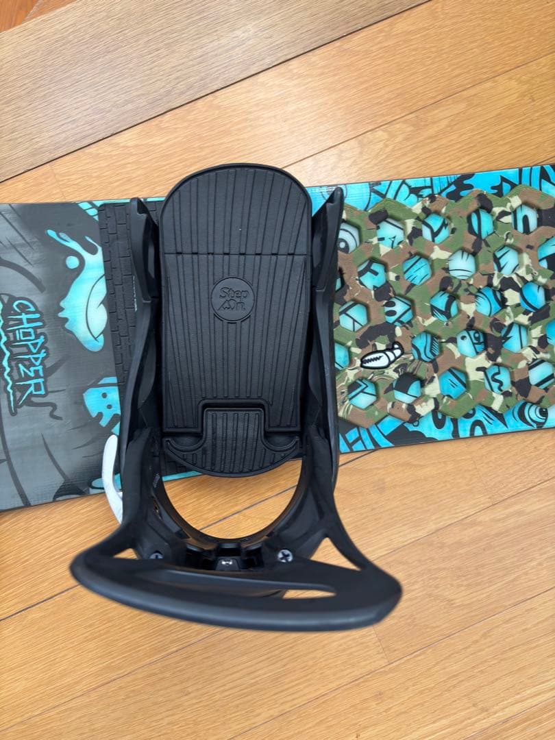 バートンステップオンキッズスノーボード板とブーツ25cmとビンディング3点セット