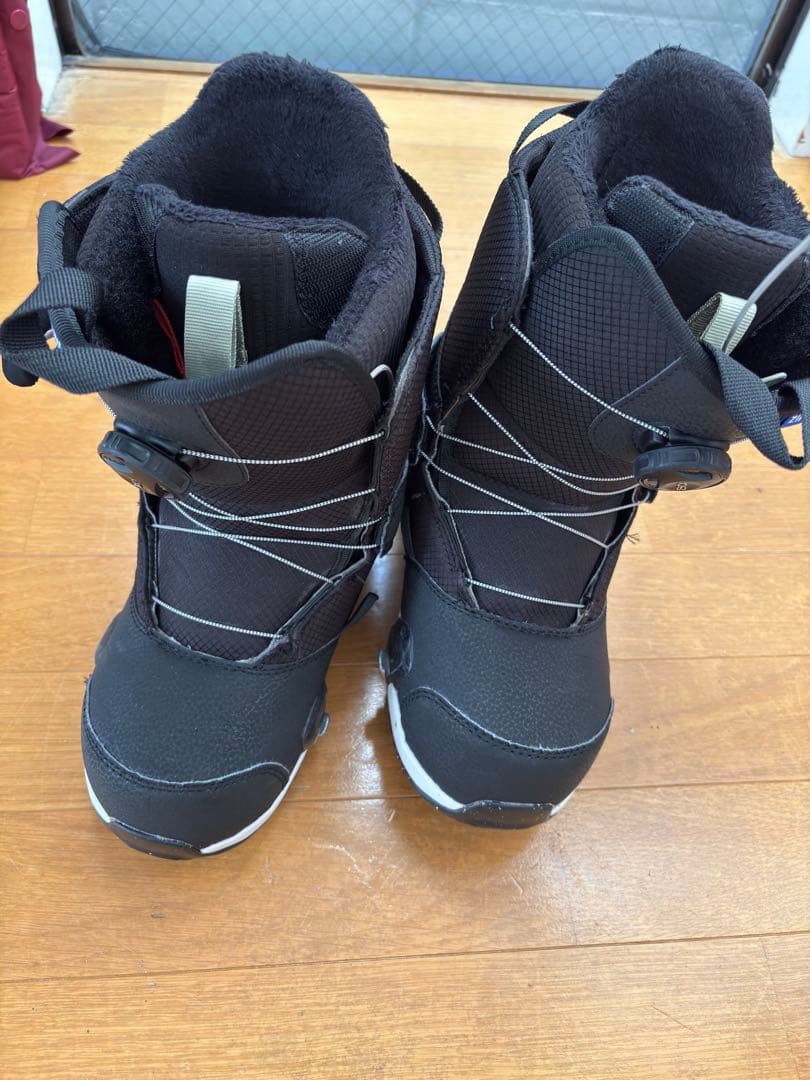 バートンステップオンキッズスノーボード板とブーツ25cmとビンディング3点セット