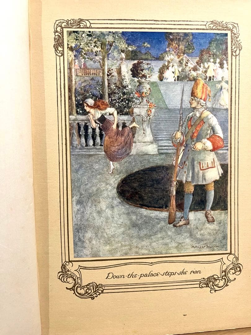 NO210 レア 超希少 アンティーク 古書 洋書 絵本 グリム童話 シンデレラ